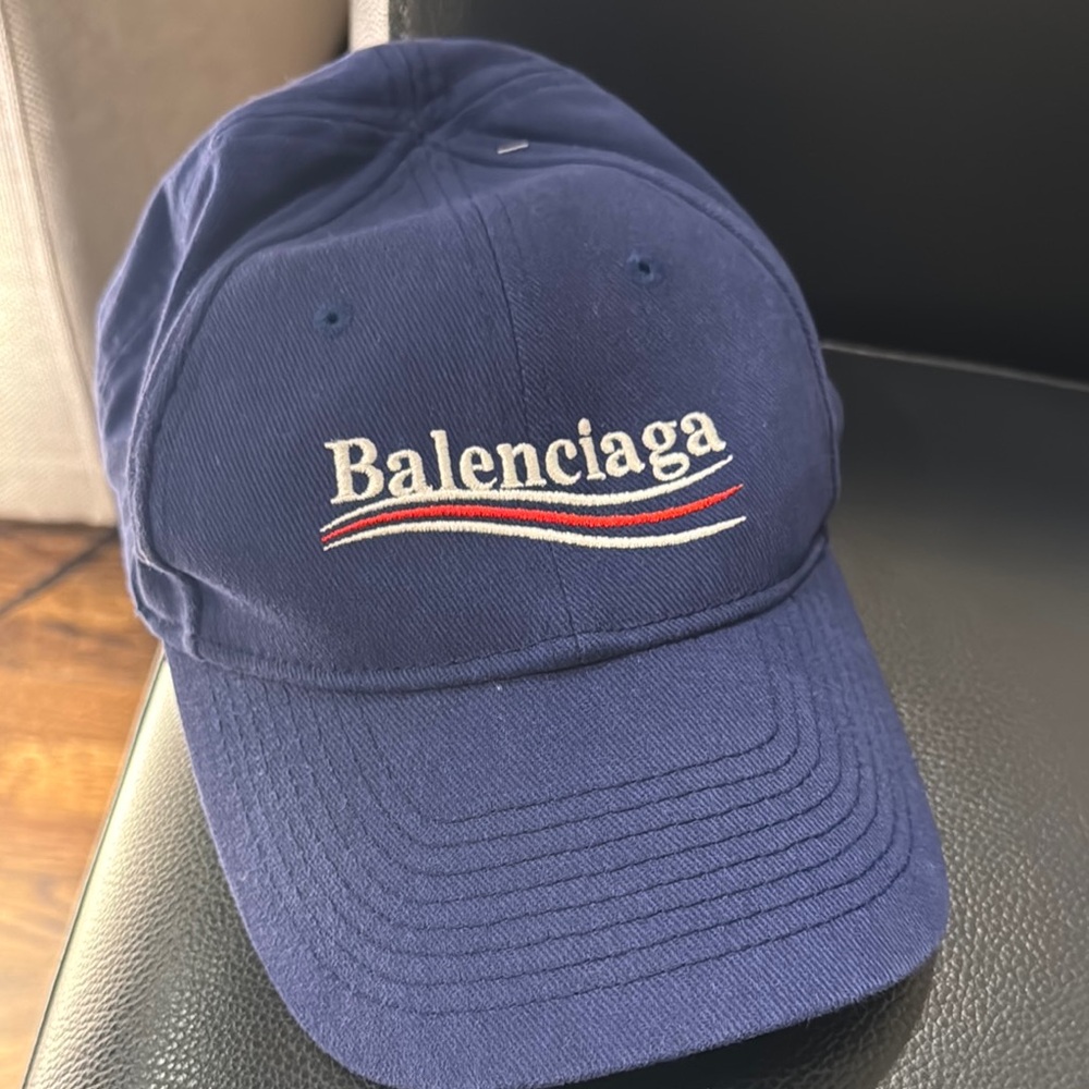 Balenciaga Navy Blue Cap